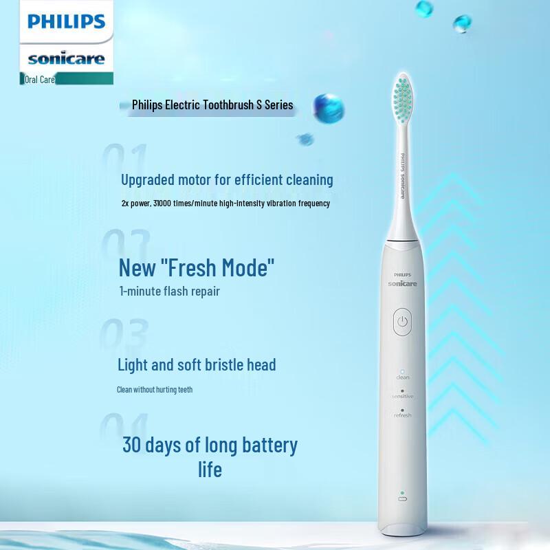 Philips HX2429/01 Sonic Electric Toothbrush CN Plug (adapter Included)