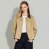 TaTu Women's Spliced Design Commuter Jacket