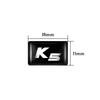 10/20/50Pcs Car Epoxy Resin Logo Interior Stickers Accessories For KIA Picanto Carnival Sportage 3 KX1 RIO K3 K6 Sorento Optima CP6