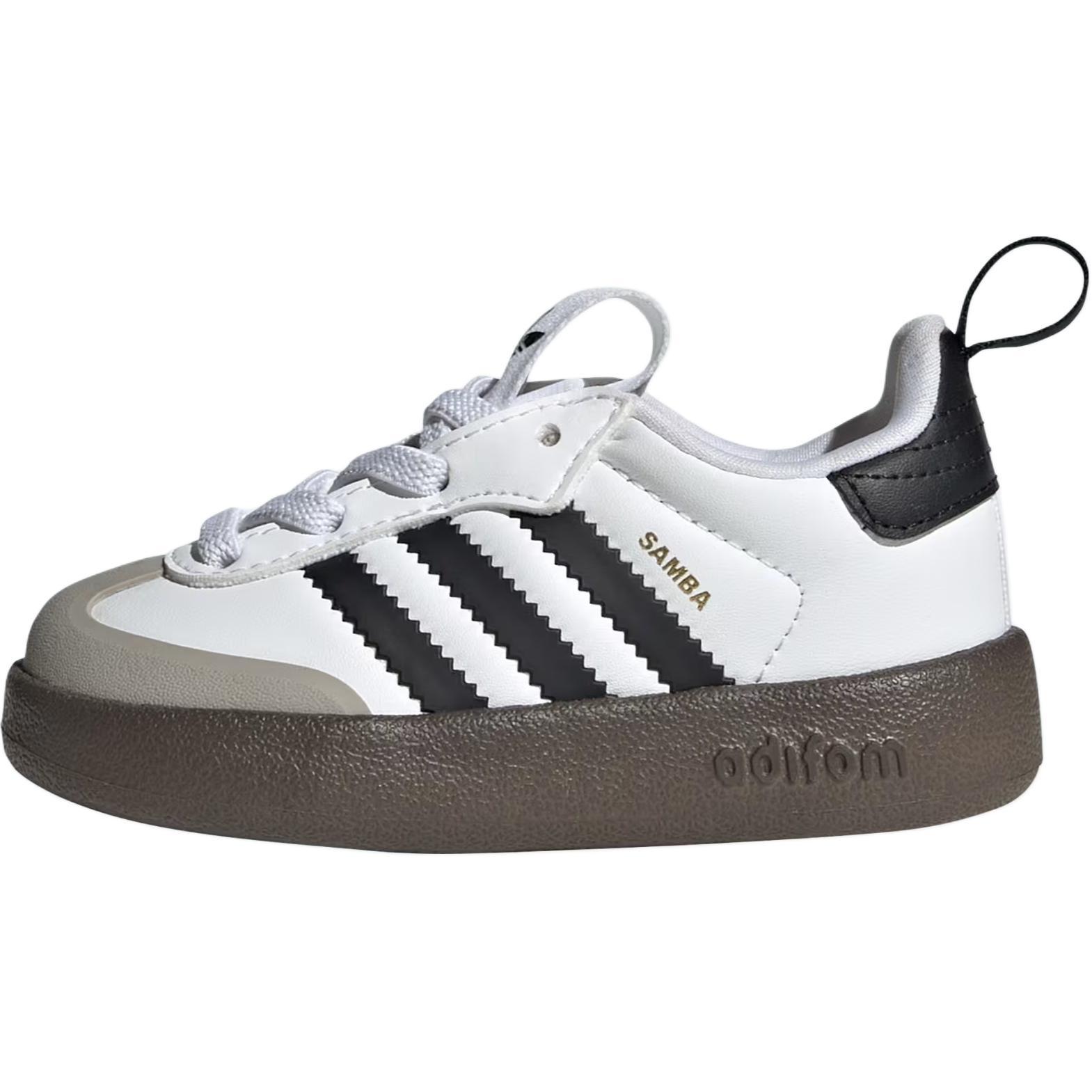 (TD) adidas adiFOM Samba 360 White Black Gum Baby IH3506 EU 23.5