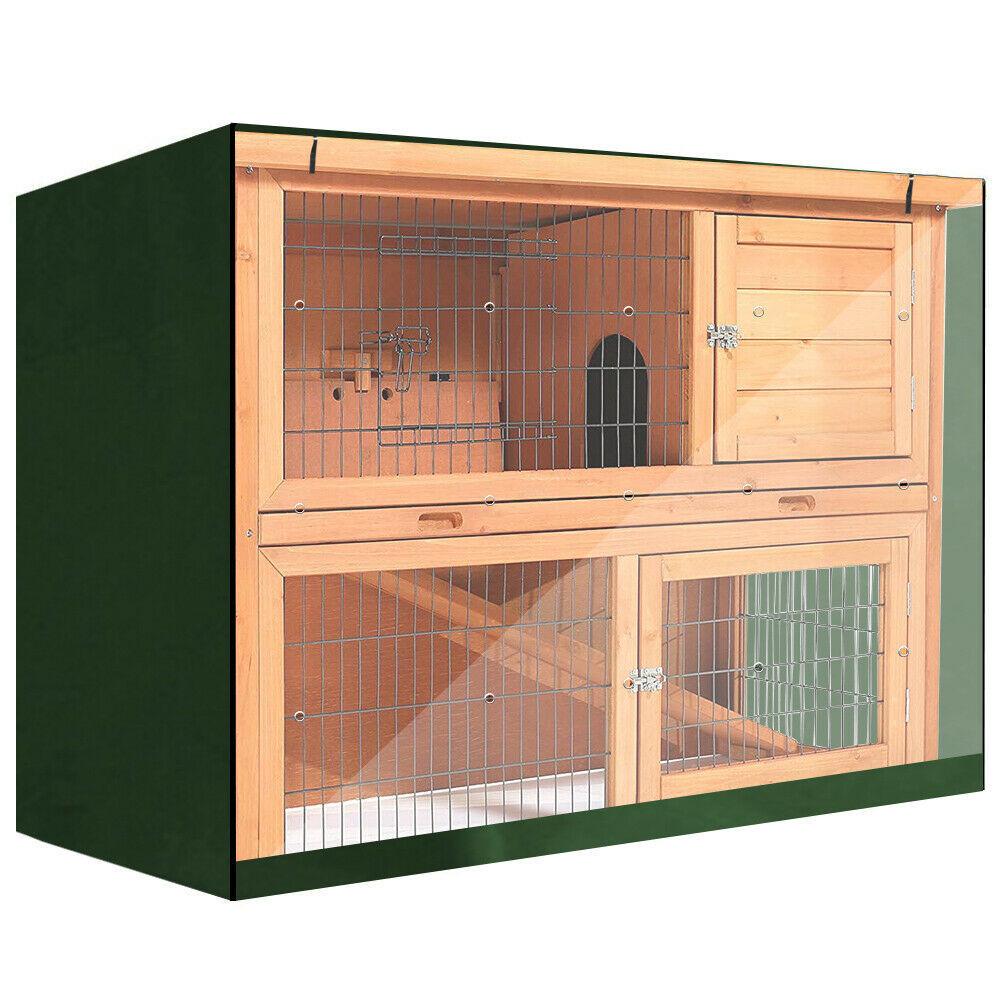 Waterproof Silver Double Layer Dust Cover for Rabbit Cage - 210D Oxford Cloth