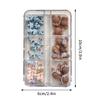 10Pcs Apron Bear Nail Accessories Cute Cartoon 3D Bowknot Wear Nail Drill Decoration Nail Art Charms Diy Manicure