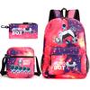 Astro Bot Children's School Bag, Cosmic Robot Elementary School Student Starry Sky Backpack Leisure Bag