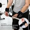 1pair Heavy Duty Weight Lifting Straps Enhanced Grip Training Straps Portable Lifting Hooks  Workout