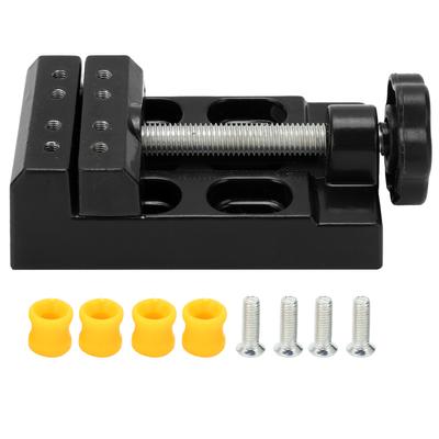 Mini-Schraubstock, 5,6 cm Backenöffnung, Tischklemme für DIY-Schmuck, Uhrenreparatur, Nuklearschnitzerei