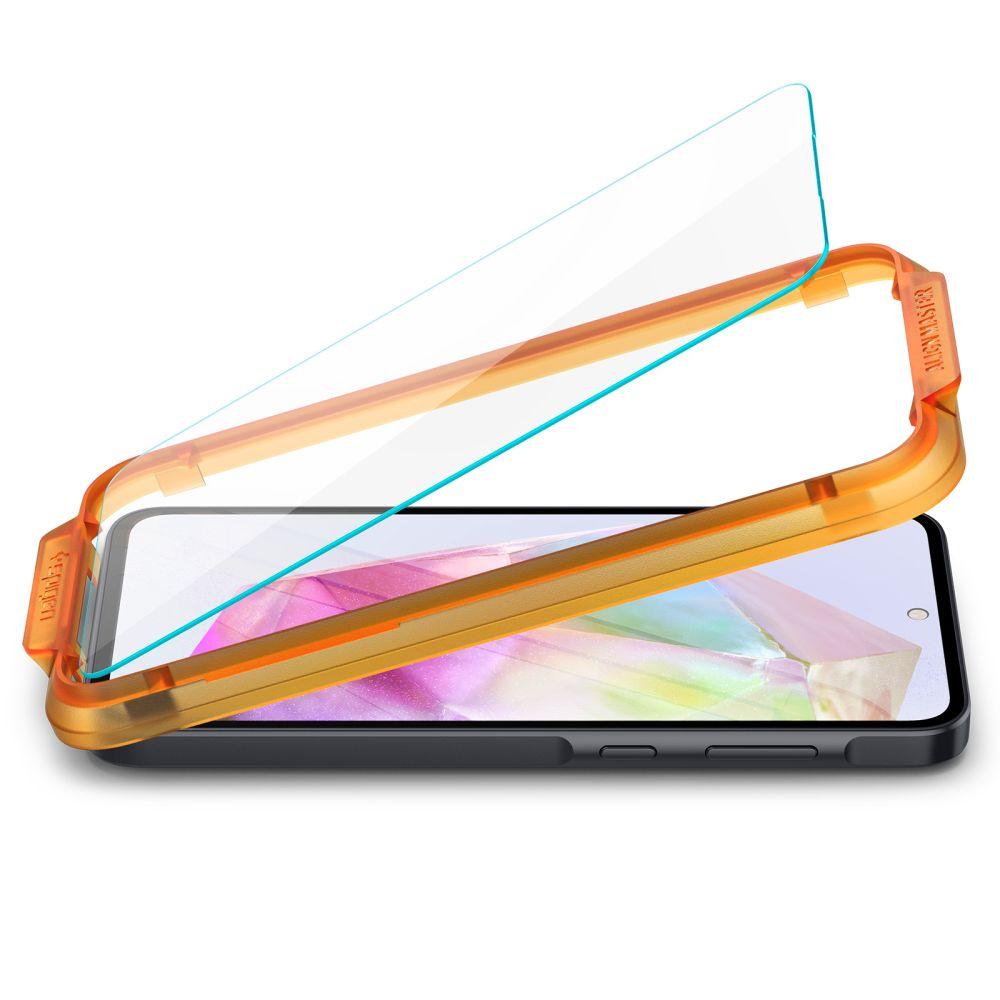 Spigen Alm Glas.tr Tempered Glass 2-Pack Galaxy A35 5G Clear