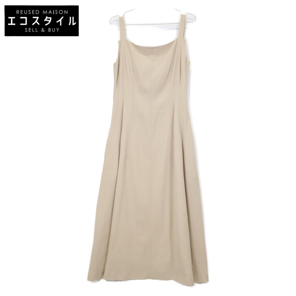 Y's [I WISH] IB-D83-192 Wool Camisole One Piece Dress Not Written beigeUsed