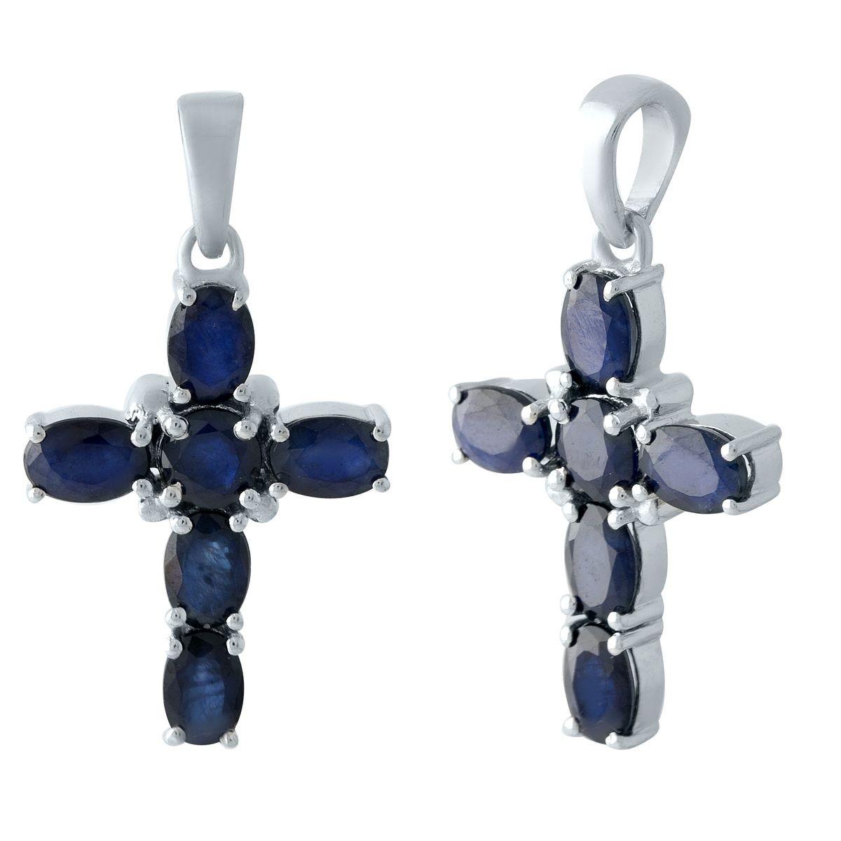 

Срібний хрестик із сапфіром 0.6ct (1966662) сапфіровий