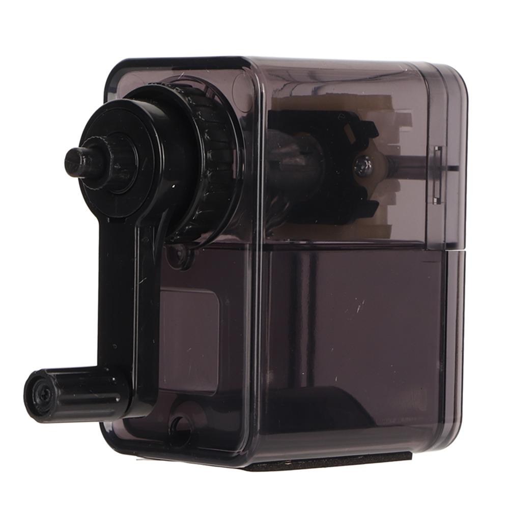 Transparent Black Sketch Pencil Sharpener Stronger Helical Blade Pencil Sharpener  Home Office