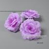 Decorazione Floreale a Forma di Rosa da 8CM per Pareti e Acconciature per Matrimoni ed Eventi