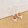Carnelian 925 Solid Sterling Silver Earrings, Handmade Gemstone Earrings, Gifts For Friend  Bohemian Earrings For Love