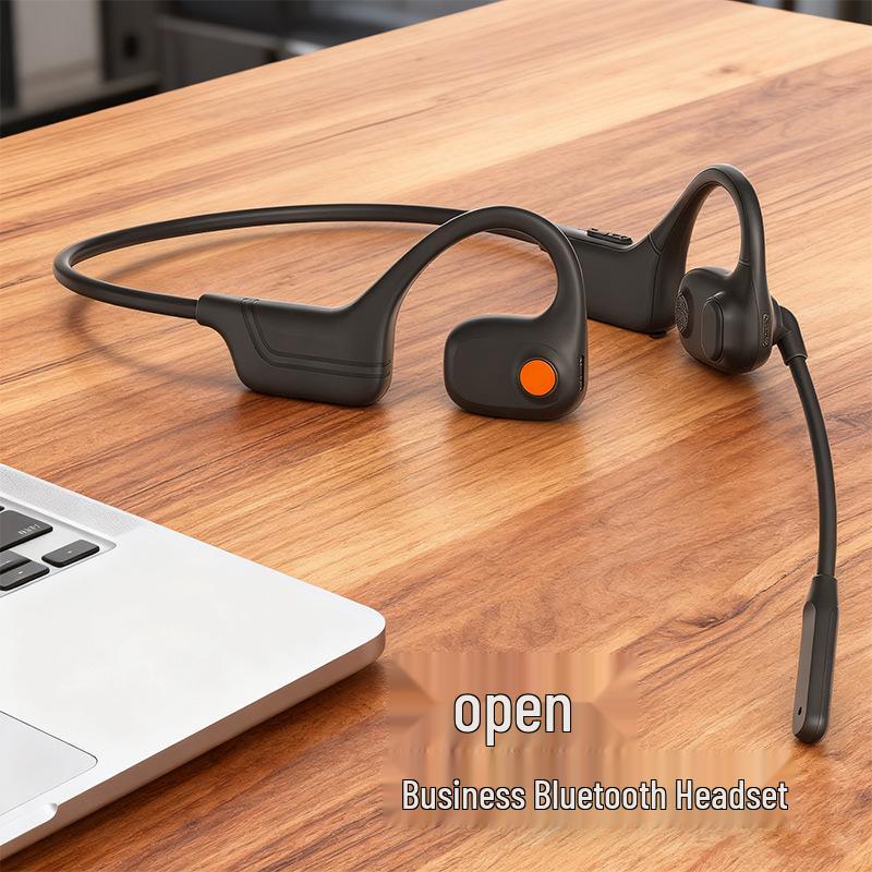 New Cross-Border Open-Ear Business Bluetooth Headset – Comfortable, In-Ear, Non-Bone Conduction.