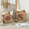 Cartoon Cute Capybara Pillow Case Suitable For Bedrooms Living Rooms Cars Home Decoration