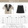 Sailor Authentic High School Two Long Sleeves and Short Sailor Bow JK School Pleated Bow Class Kansai School British High School Junior High School