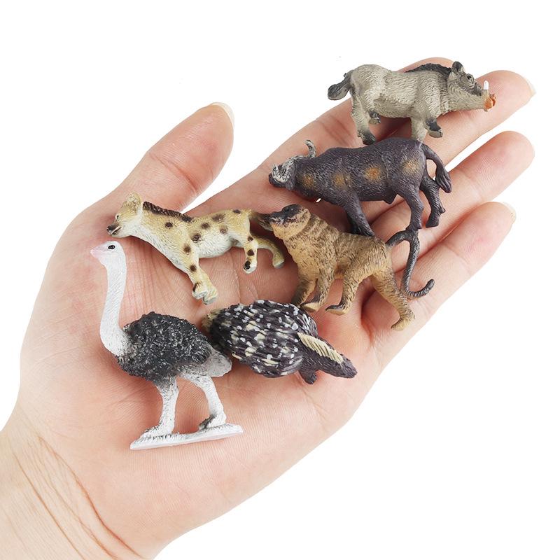Cognitive Cat Simulation Model: Mini Tabby, Black, White Cat Educational Toy