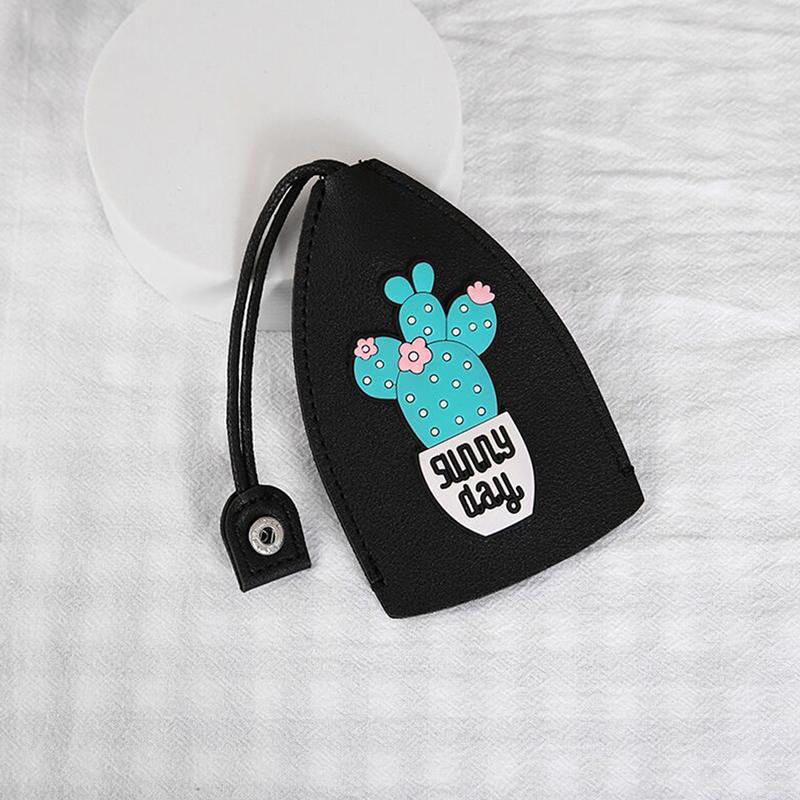 Cute Fruits Pull Type Keychain Bag Pu Leather Protector Car Key Holder Case