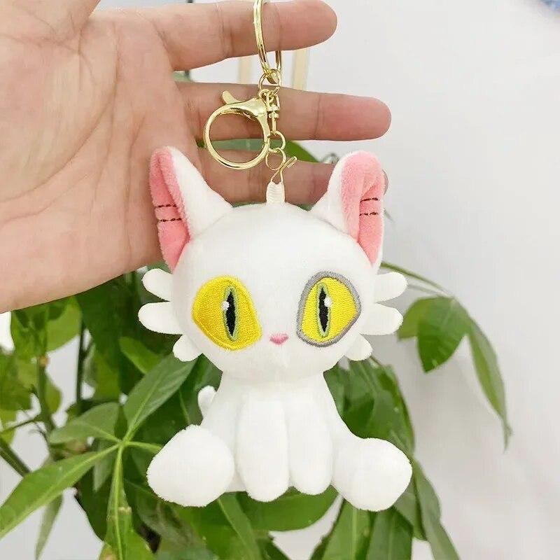 

Маленький кіт кулон плюшева лялька лялька ragdoll сумка маленький брелок брелок плюшева іграшка