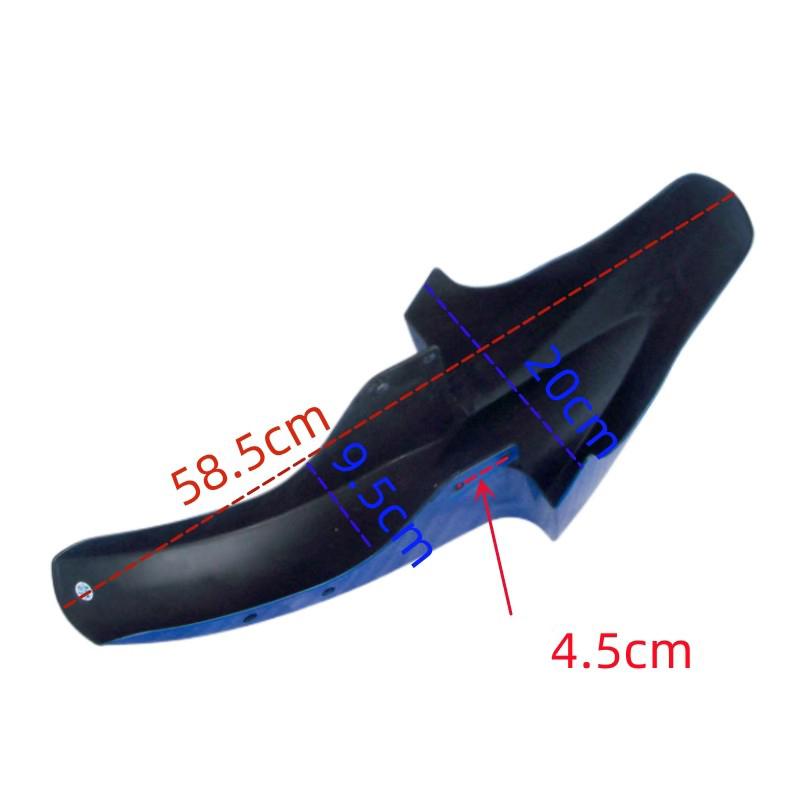 Parafango Anteriore per Moto per Yamaha YBR125 YBZ125 JYM125-8 Moto da Strada Parti di Ricambio Rosso Blu Nero Parafango