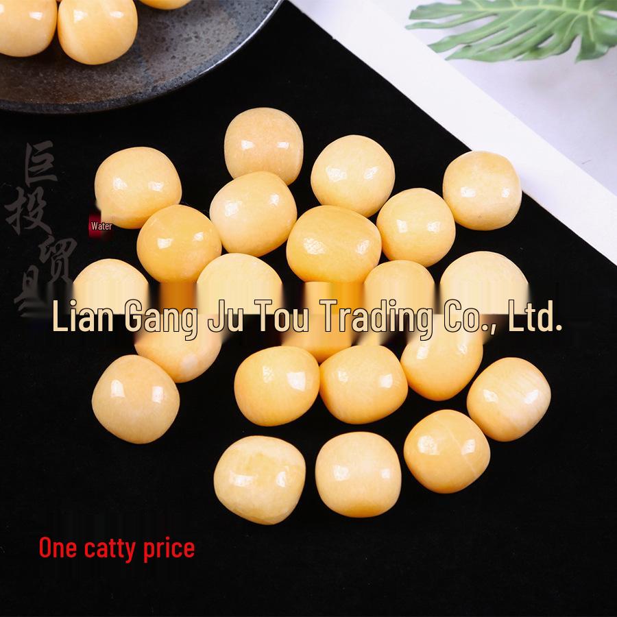 Натуральный желтый и бежевый нефритовый орнамент - Детский научный декоративный камень, курильница для благовоний