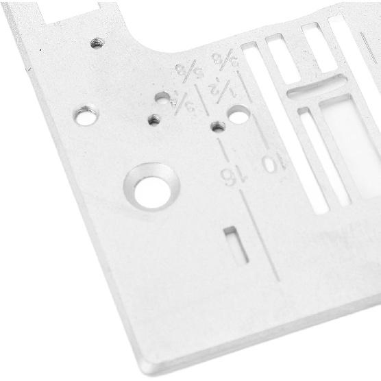 Steel Needle Plate for Singer XL-550, XL-580, SEQS-6700, XL-400, SEQS-6000, XL-420 Sewing Machines, Q235 Steel