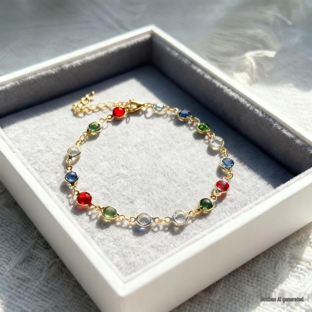 Colorful Rhinestone Y-Shaped Necklace with Faux Pearls & Tassel Sweater Chain