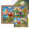 Full Embroidery Eco-cotton Thread 11CT Printed Scenery Cross Stitch Kit Art