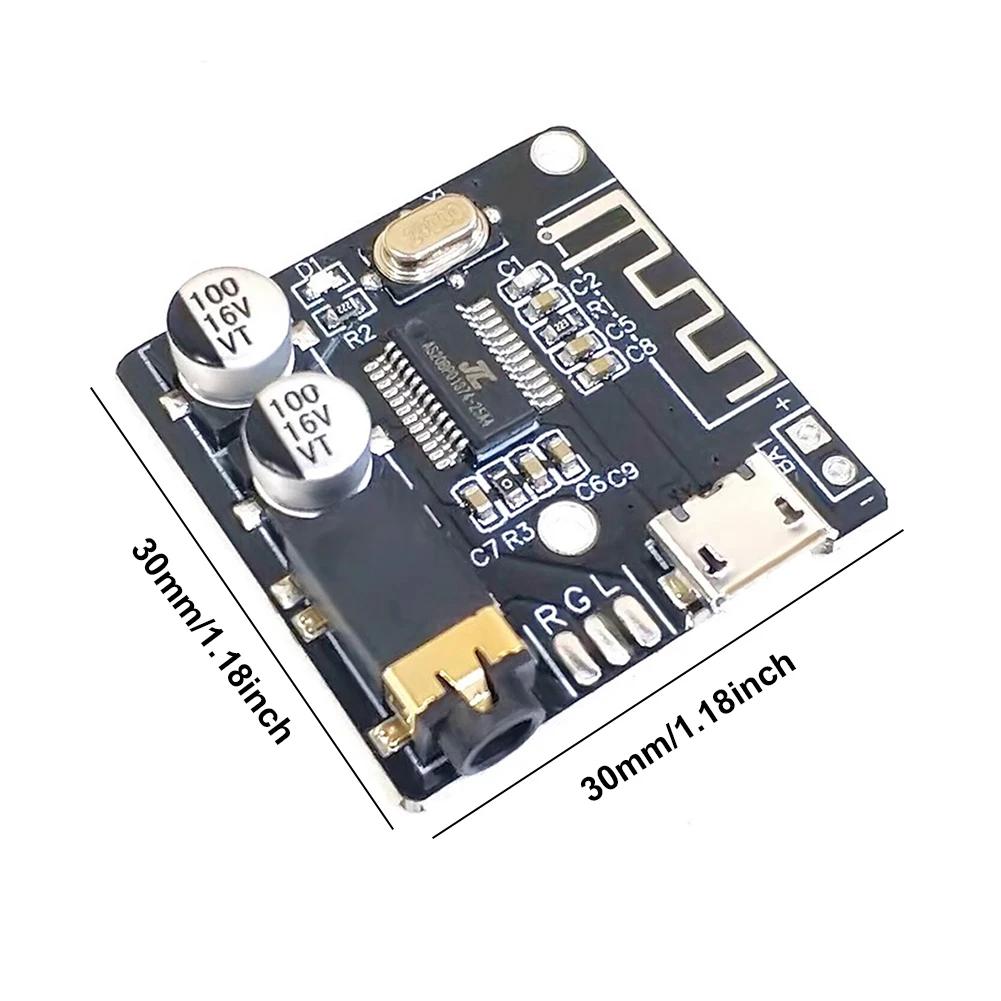 Bluetooth Audio Receiver Board Bluetooth 5.0 4.1 MP3 Lossless Decoder Board Wireless Stereo Music Module DIY VHM-314 3.7V-5V