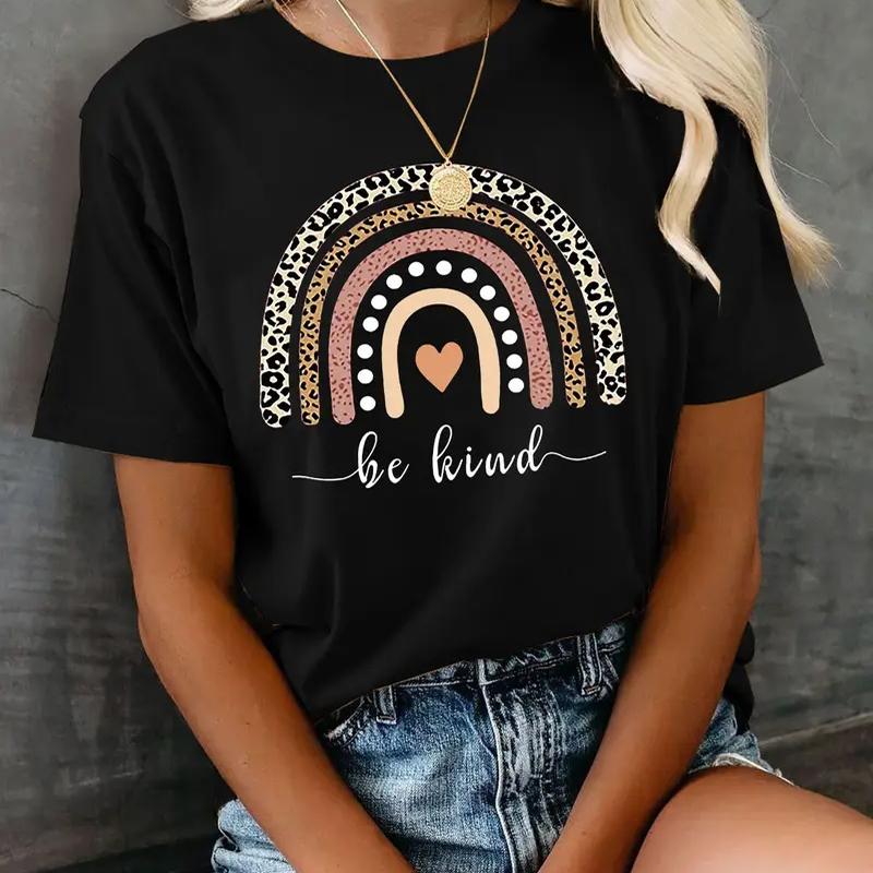 T-shirt Estiva da Donna Moda Retrò Maniche Corte Magliette Casual Stampa Floreale Top