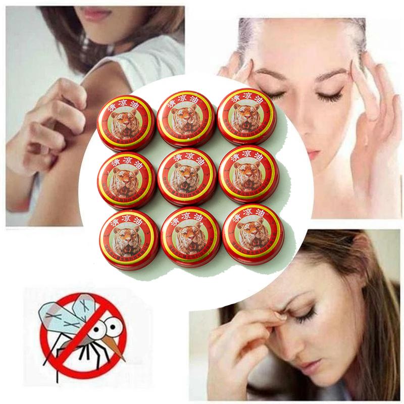 4 Pezzi/Set Fragranze Rinfrescanti alla Menta Prevenzione Sonnolenza Oli Essenziali Campo Repellente per Zanzare Prevenzione Vertigini Colpo di Sole
