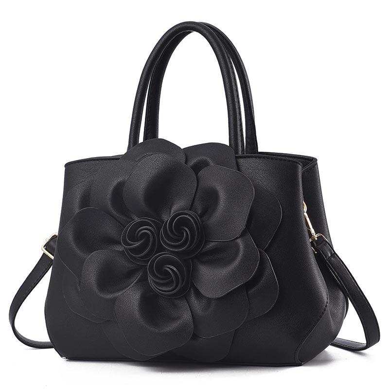 Modern And Luxurious Large Pu Tote Bag For Women Trendy Cross-border Fashion Handbag With Zipper Closure