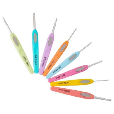 Zestaw Ergonomicznych Szydełek 2,5 MM-6 MM, Szydełko dla Początkującego Hobbysty, Szydełkowanie Swetra Szalika Skarpetek Kapelusza Torby