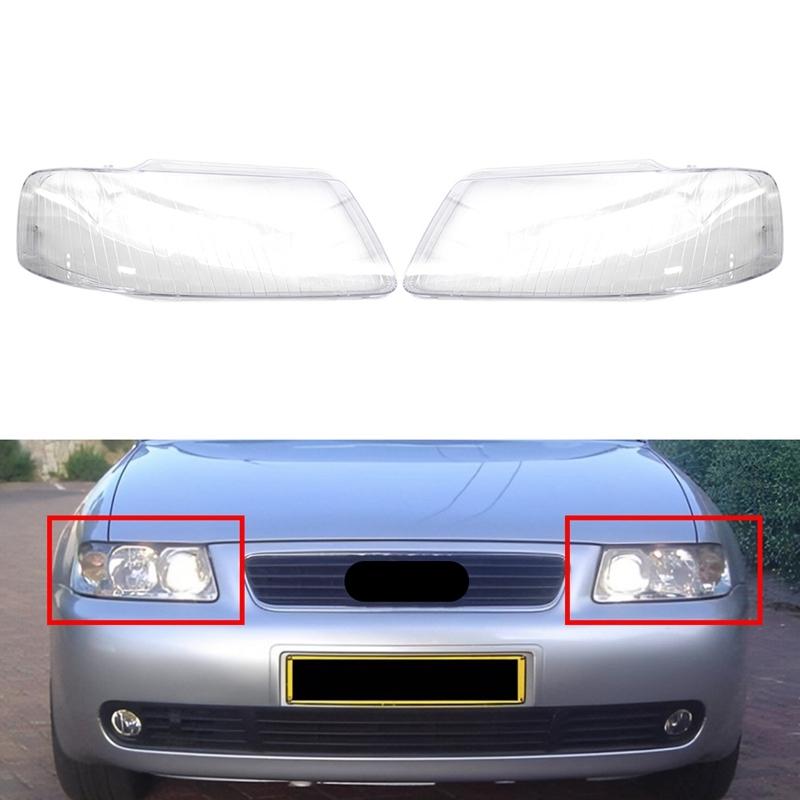 Car Headlight Lens Cover Head Light Lamp Shade Shell Lens Lampshade For  A3 2001 2002 2003 Replacement