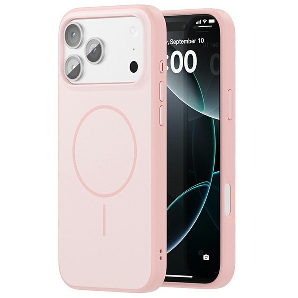 For iPhone 17 Pro Case Compatible with MagSafe Shockproof TPU PC Phone Back Cover