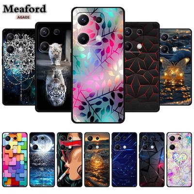 For Redmi Note 14S Case Note14S Cover Bumper Soft TPU Phone Case For Xiaomi Redmi Note 14S 4G Printed Silicone Back Shells Funda