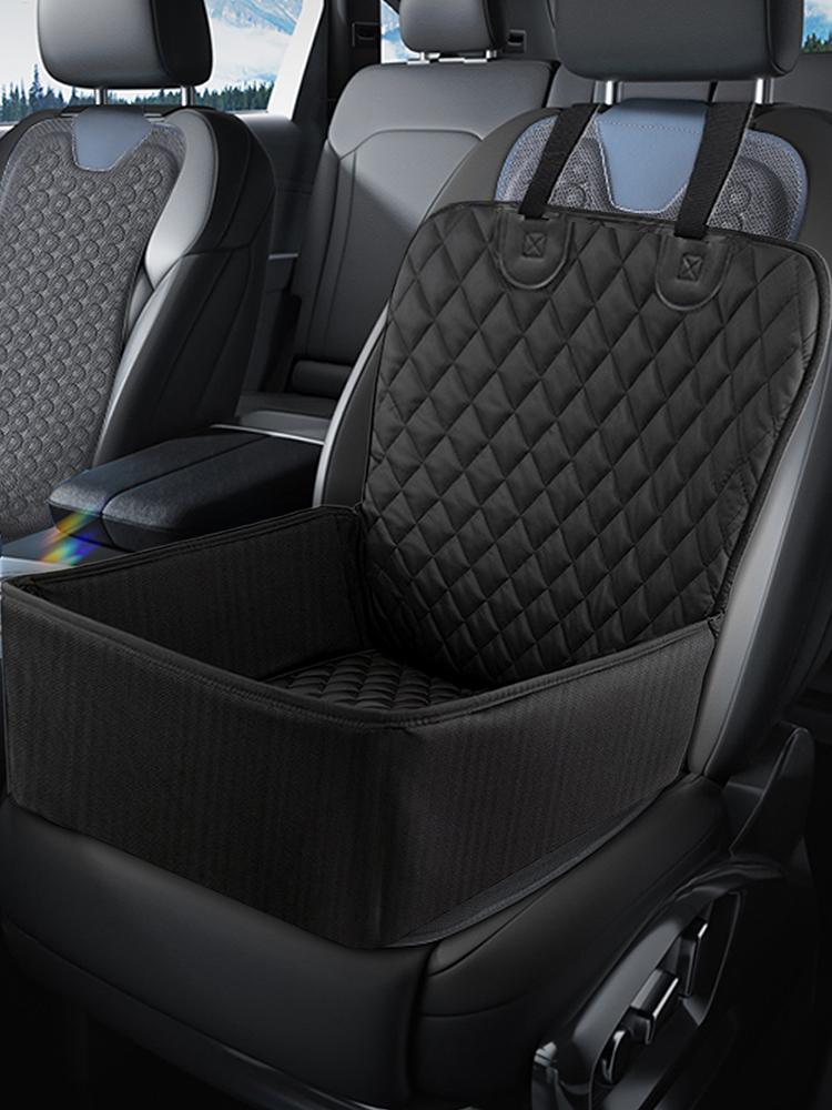 Car Dog Seat Oxford Cloth Dog Mat Front Passenger Car Pet Mat Cat And Dog Seat Mat Stain-Resistant And Washable Pet Mat