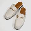 Melting Brown Men S Bloper With Gold Decoration Office SlipperS