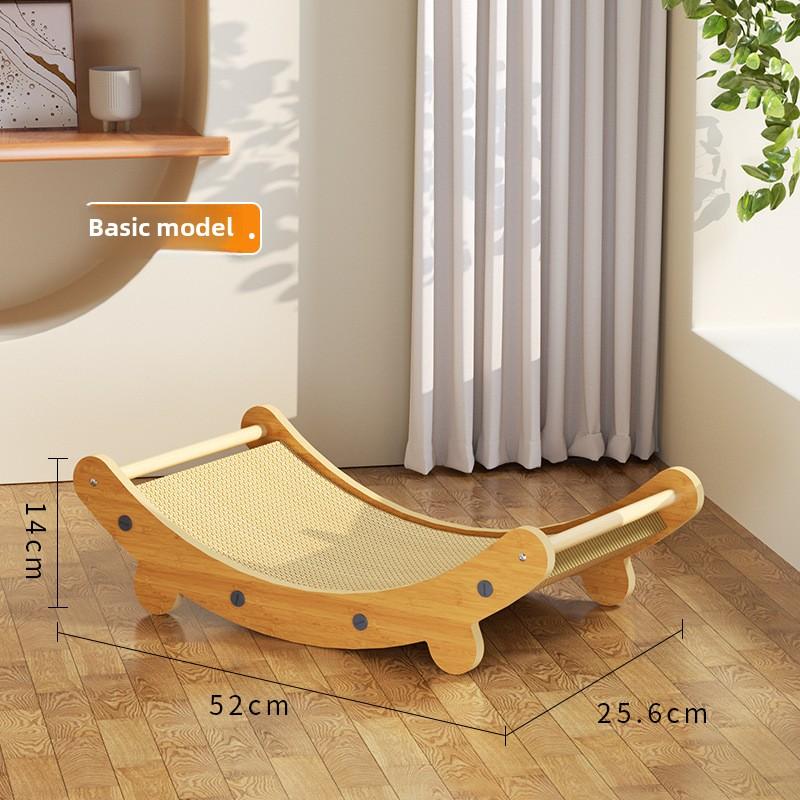 Noua jucărie pentru pisici, jucărie pentru pisici, jucărie pentru animale de companie, cu sistem integrat de joacă și somn, mansion villa, dublu strat din lemn pentru pisici, cuib multifuncțional pentru pisici, rezistent la zgârieturi