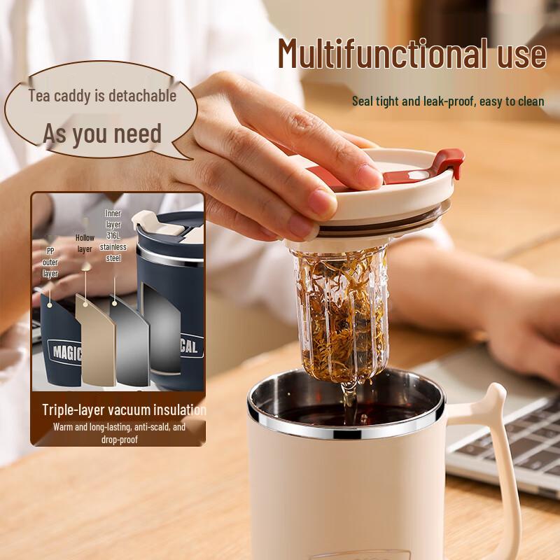 Isolierter Kaffeebecher aus Edelstahl