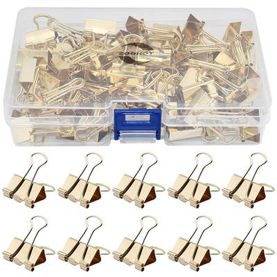Zoohot 19mm Double Pack of 80 Clips, Golden,