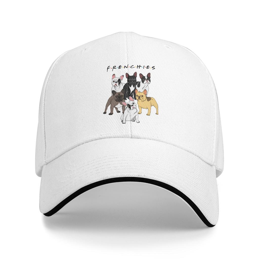 Custom Fashion French Bulldog Baseball Cap WoUnisex Unisex Adjustable Unisex Frenchie Dog Dad Hat Spring Sun Hat