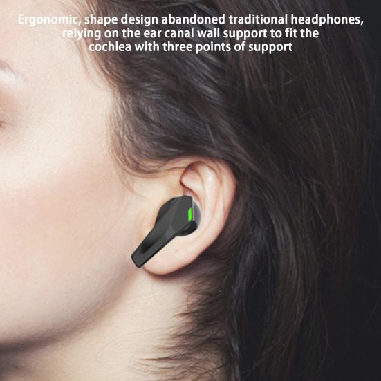 P50 Gaming Headset Dual Mode No Latency In-ear Touch Control Bluetooth-compatible 5.3 Sensitive Earphone Sports Supply