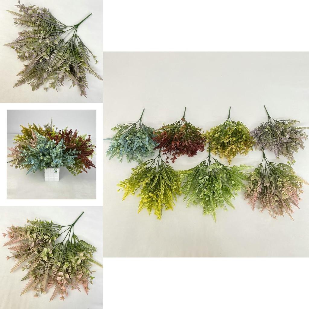 Artificial Small Toona Flower For Wedding Props Home Decoration Plastic Green Plant