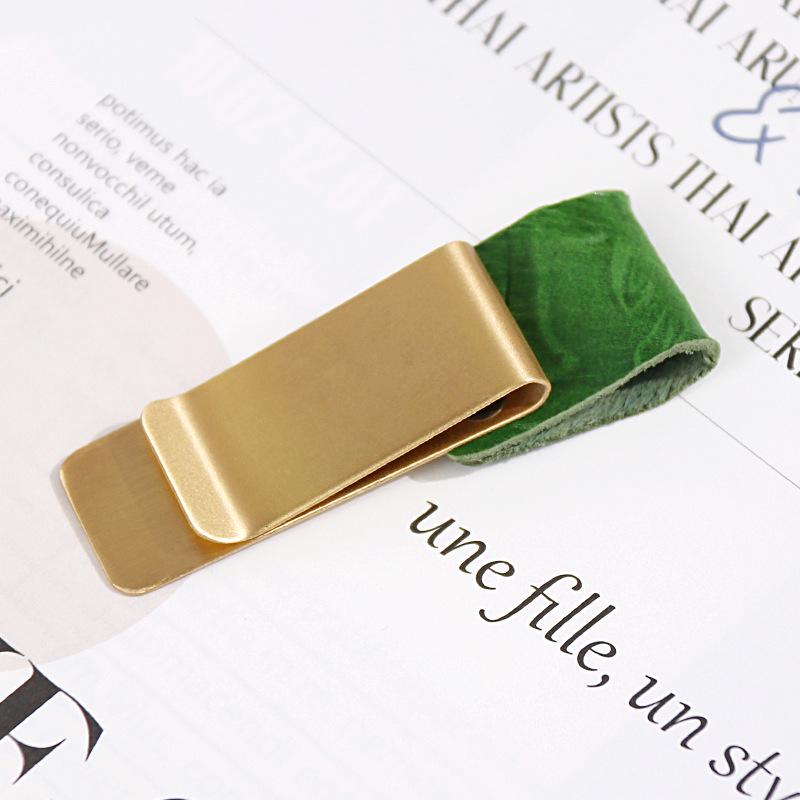 Brass Clip & Pen Holder for Laptops and Planners