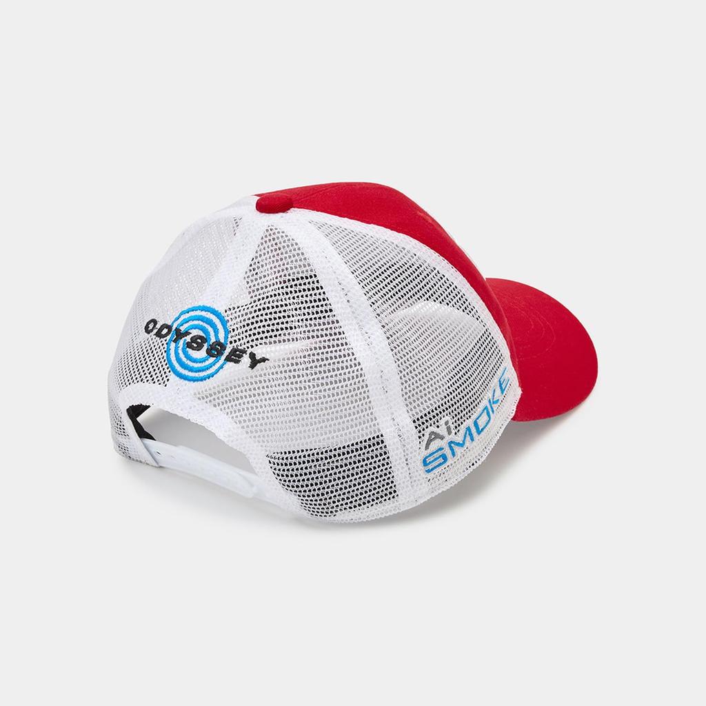 Callaway Tour A Mesh Classic Mesh Cap Women's Cap, WM/JM, Red, FR, 24SS_1100,
