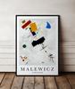 Plakat malewicz abstrakcja obraz