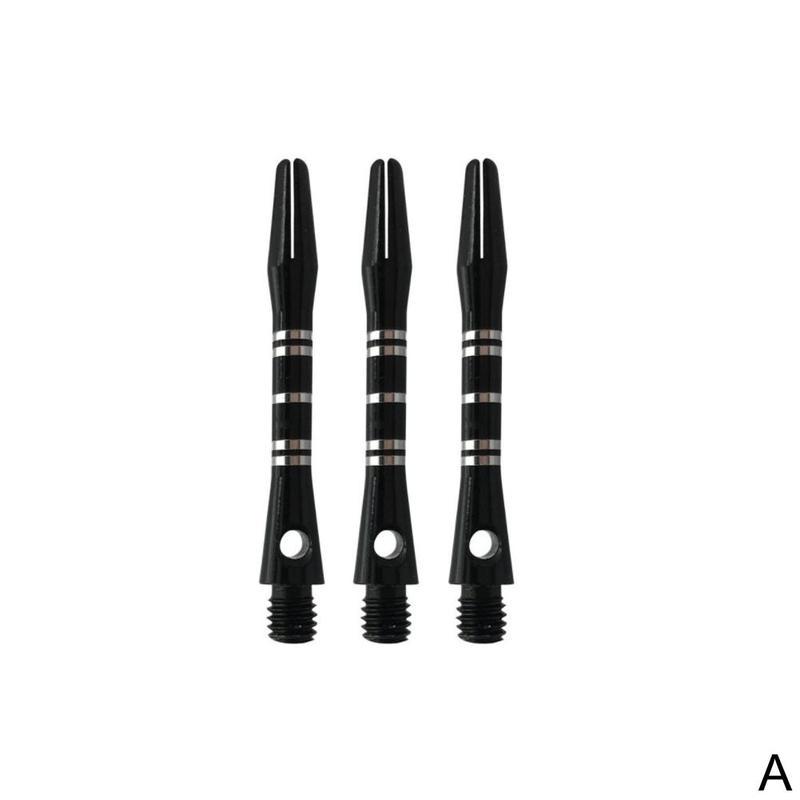 3 Pcs Aluminum Alloy Darts Rod 40mm Thread Short Rod Accessories