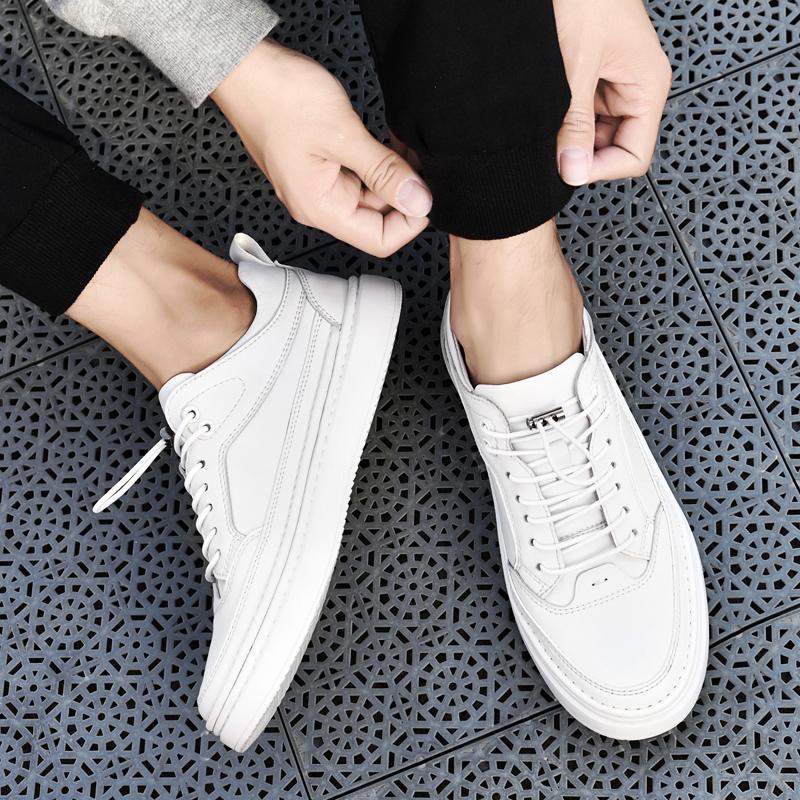 Fashion Men's New Fashion Luxury Walking Sports Shoes Daily Commuting Casual Men's Shoes Comfortable and Versatile Lace Up Board Shoes
