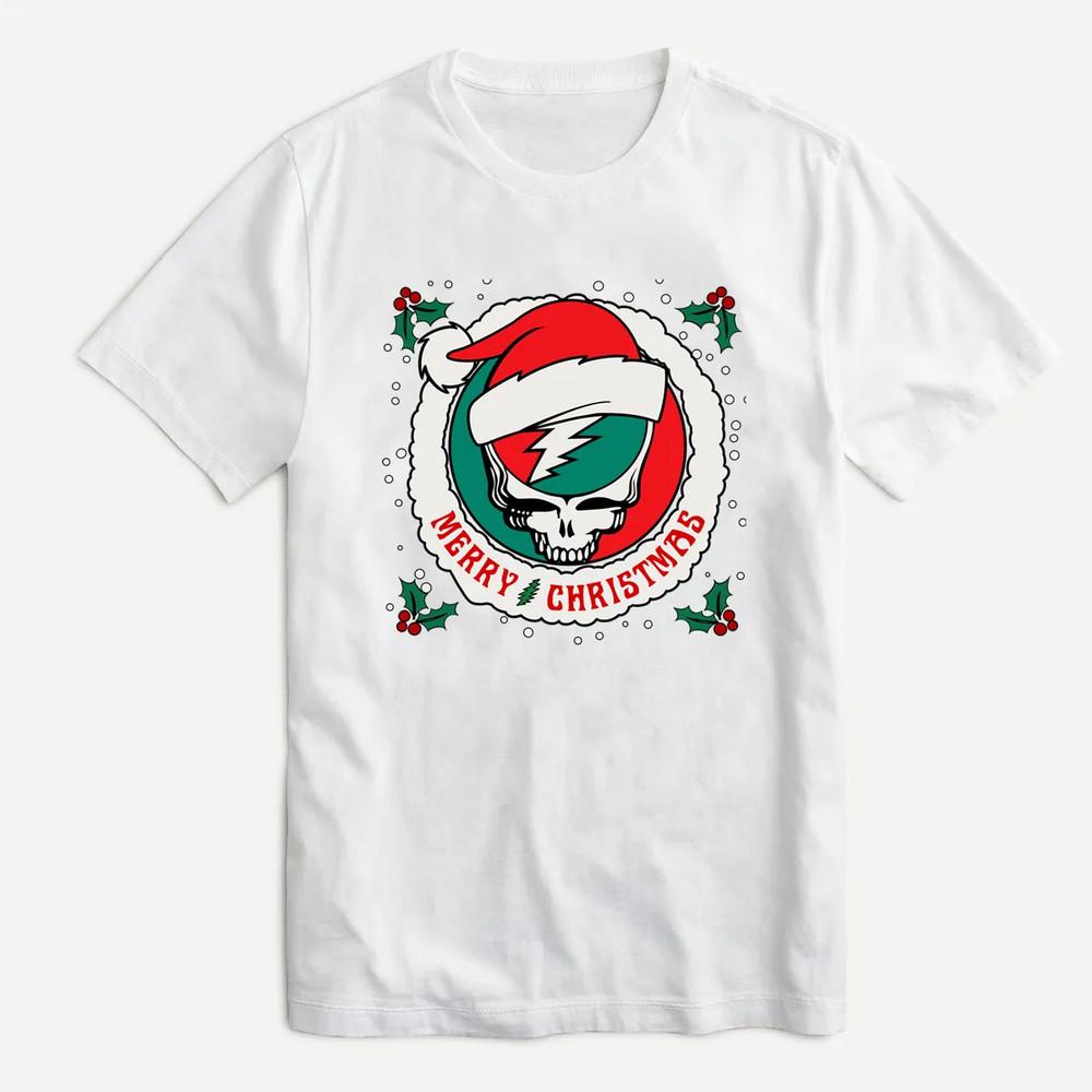 Grateeful deead Christmas Unisex Cotton T-Shirt S-5XL S206 Unisex T-Shirt S