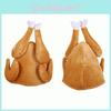Plush Chicken Leg Cap For Adults And Kids Fun Chicken Thigh Headpiece In Stock