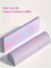 1Pc Semicircular Foam Roller Muscle Massage Relaxation Solid Yoga Column